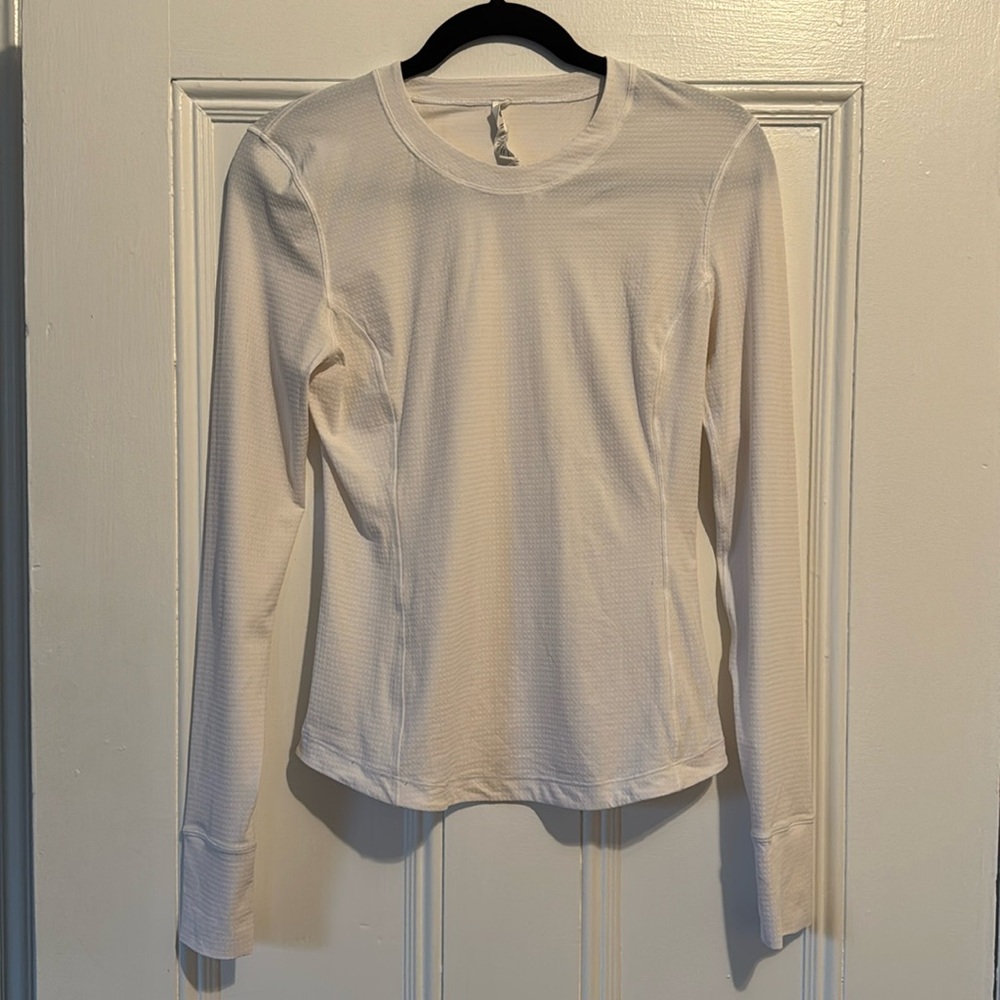 Lululemon Ventilated Mesh Back Run Long Sleeve
